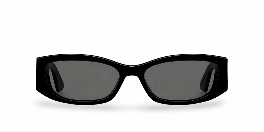 Black Rectangular Sunglasses