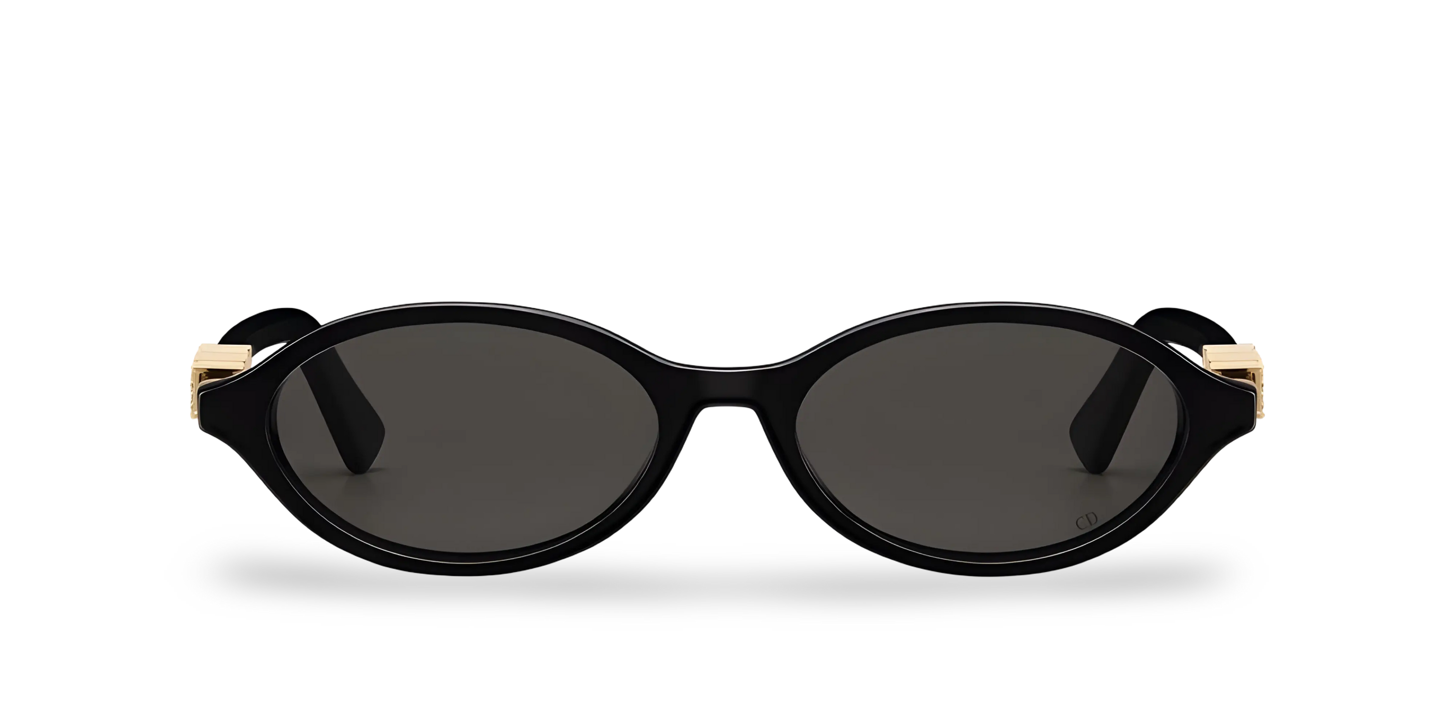 Occhiali Da Sole Ovali Neri