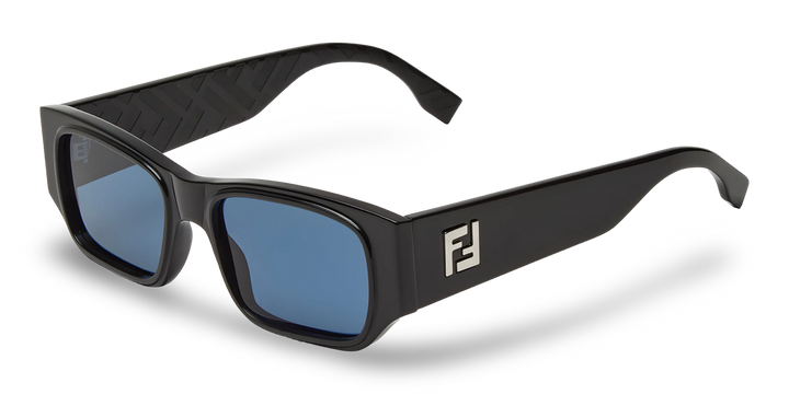 Black Rectangular Sunglasses