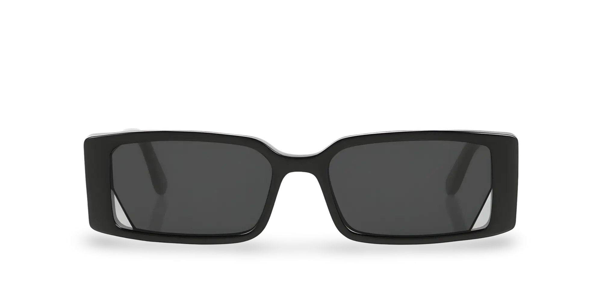 Occhiali Da Sole Rettangolari Neri