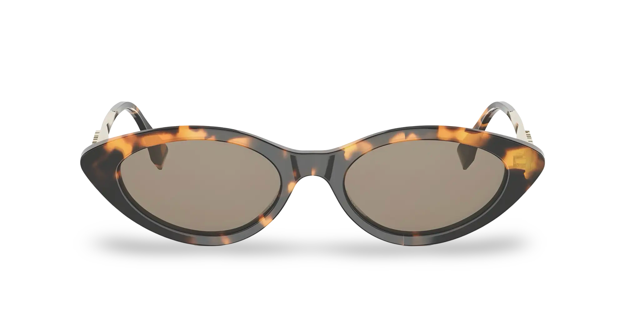 Havana Butterfly Sunglasses with Brown Lenses