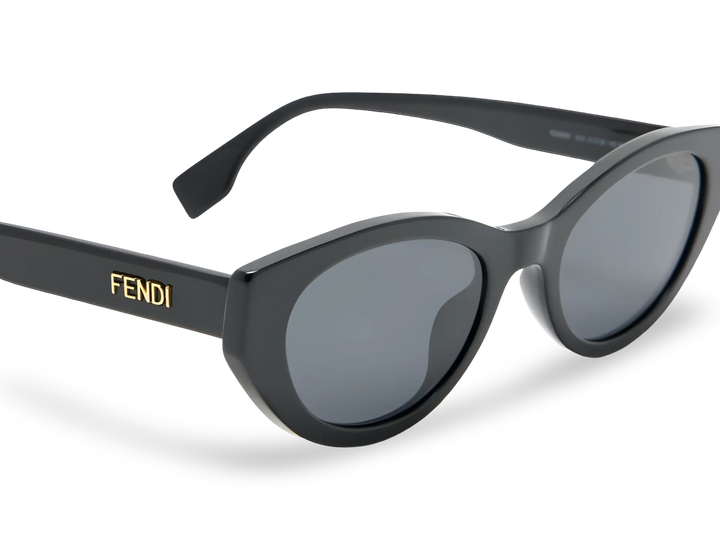 Black Butterfly Sunglasses with Grey Lenses