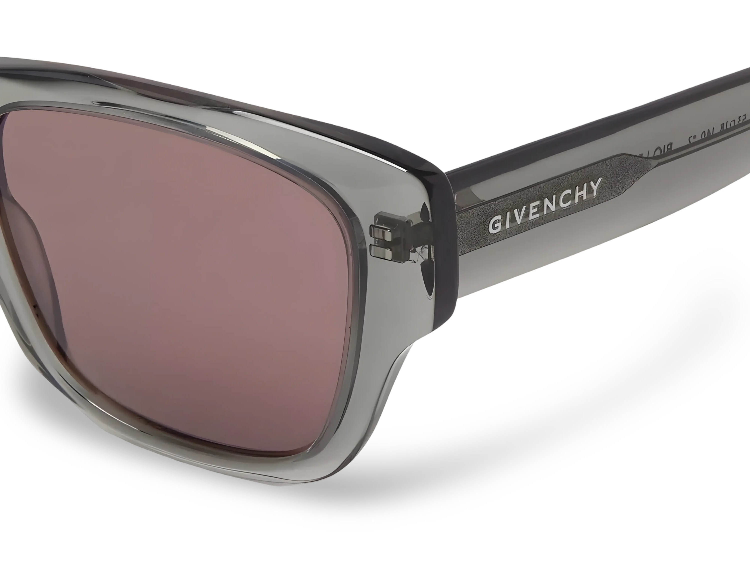 Occhiali Da Sole  Squadrati Verde con Lenti Rosse