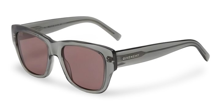 Square Green Sunglasses with Red Lenses