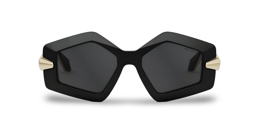 Occhiali Da Sole Geometrico Nero